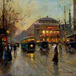 《查特莱特剧院》爱德华·科尔特斯(Edouard Cortes)高清作品欣赏