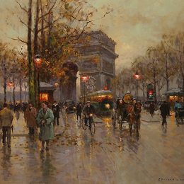 《凯旋门》爱德华·科尔特斯(Edouard Cortes)高清作品欣赏