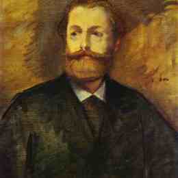 爱德华·马奈(Edouard Manet)高清作品:Portrait of Antonin Proust (Study)