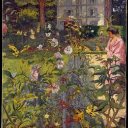 《沃克雷松花园》爱德华·维亚尔(Edouard Vuillard)高清作品欣赏