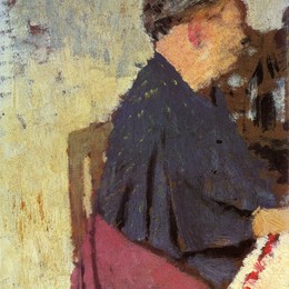 《我的妈妈》爱德华·维亚尔(Edouard Vuillard)高清作品欣赏