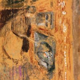 《壁炉前的女人》爱德华·维亚尔(Edouard Vuillard)高清作品欣赏