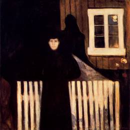 《月光》爱德华·蒙克(Edvard Munch)高清作品欣赏