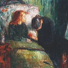 《生病的孩子（以后）》爱德华·蒙克(Edvard Munch)高清作品欣赏