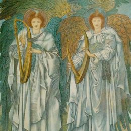 《安吉丽劳丹斯》爱德华·伯尔尼·琼斯(Edward Burne-Jones)高清作品欣赏