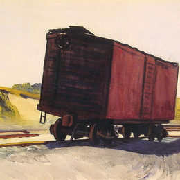 《特鲁罗货车》爱德华·霍普(Edward Hopper)高清作品欣赏