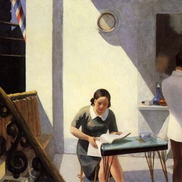 《理发店》爱德华·霍普(Edward Hopper)高清作品欣赏