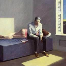 《哲学漫步》爱德华·霍普(Edward Hopper)高清作品欣赏