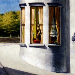 《城市中的八月》爱德华·霍普(Edward Hopper)高清作品欣赏