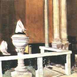 《圣约翰浸礼会》爱德华·霍普(Edward Hopper)高清作品欣赏