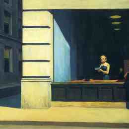 《纽约办事处》爱德华·霍普(Edward Hopper)高清作品欣赏