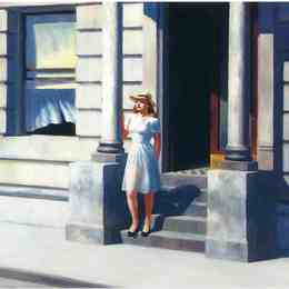 《夏季》爱德华·霍普(Edward Hopper)高清作品欣赏