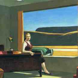 《韦斯特汽车旅馆》爱德华·霍普(Edward Hopper)高清作品欣赏