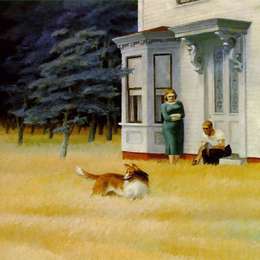 《科德角晚报》爱德华·霍普(Edward Hopper)高清作品欣赏