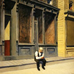 《星期日》爱德华·霍普(Edward Hopper)高清作品欣赏