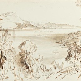 《圣安宁》爱德华·里尔(Edward Lear)高清作品欣赏