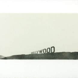 《好莱坞》爱德华·鲁斯查(Edward Ruscha)高清作品欣赏