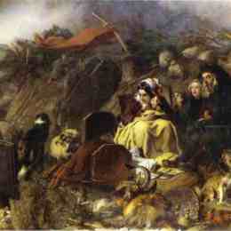《高原洪水》埃德温·兰西尔(Edwin Henry Landseer)高清作品欣赏