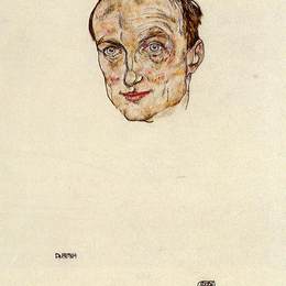 《弗里奇博士的负责人》埃贡·席勒(Egon Schiele)高清作品欣赏