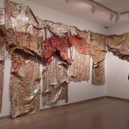 《漂流大陆》艾尔·安纳祖(El Anatsui)高清作品欣赏