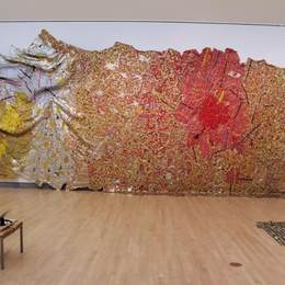 《引力与格瑞丝》艾尔·安纳祖(El Anatsui)高清作品欣赏