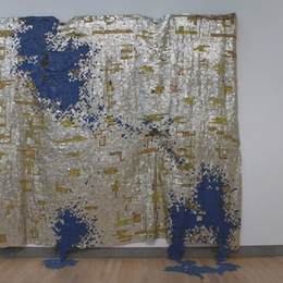 《油墨飞溅》艾尔·安纳祖(El Anatsui)高清作品欣赏