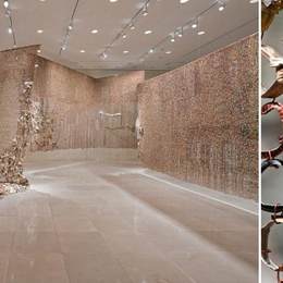 《（墙）》艾尔·安纳祖(El Anatsui)高清作品欣赏