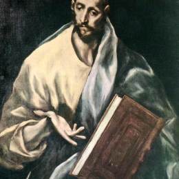 《使徒杰姆斯》埃尔·格列柯(El Greco)高清作品欣赏