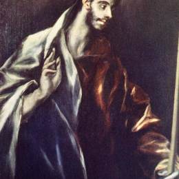 《圣徒托马斯》埃尔·格列柯(El Greco)高清作品欣赏
