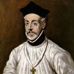 埃尔·格列柯(El Greco)高清作品:Portrait of Diego de Covarrubias