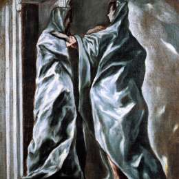 《恶魔拜访》埃尔·格列柯(El Greco)高清作品欣赏