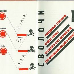 《弗拉迪米尔的《为声音》插图》埃尔·利西茨基(El Lissitzky)高清作品欣赏