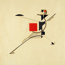 《新人》埃尔·利西茨基(El Lissitzky)高清作品欣赏