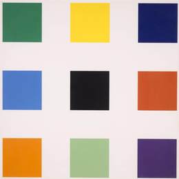 《九方格》埃斯沃兹·凯利(Ellsworth Kelly)高清作品欣赏