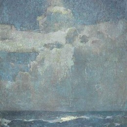 《月光》埃米尔·卡尔森(Emil Carlsen)高清作品欣赏