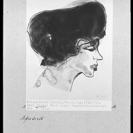 《西班牙妇女团长》埃米尔·诺尔迪(Emil Nolde)高清作品欣赏