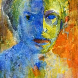 《自画像》埃米尔·诺尔迪(Emil Nolde)高清作品欣赏