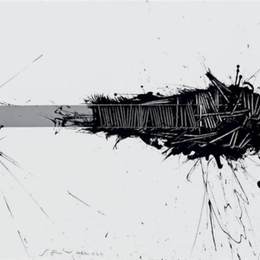 《无题》埃米利奥斯卡纳维诺(Emilio Scanavino)高清作品欣赏