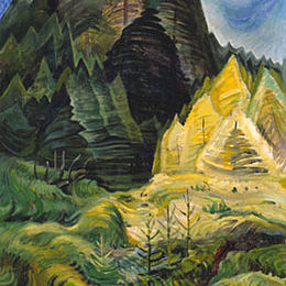 《再造林》埃米莉·凯尔(Emily Carr)高清作品欣赏