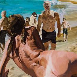 《天堂天堂的场景欢迎》埃里克·菲舍尔(Eric Fischl)高清作品欣赏