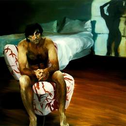 《床，椅子，跳舞，看》埃里克·菲舍尔(Eric Fischl)高清作品欣赏