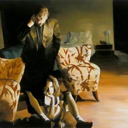 《床、椅子、保姆》埃里克·菲舍尔(Eric Fischl)高清作品欣赏