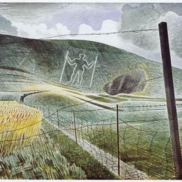 《威尔明顿巨人》艾里克·拉斐留斯(Eric Ravilious)高清作品欣赏