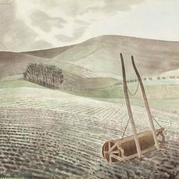 《冬天的沉沦》艾里克·拉斐留斯(Eric Ravilious)高清作品欣赏