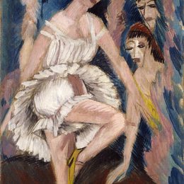 《舞者》恩斯特·路德维希·克尔希纳(Ernst Ludwig Kirchner)高清作品欣赏