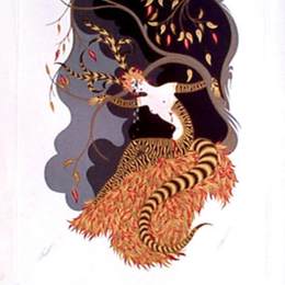 《秋天》埃尔特(Erte)高清作品欣赏