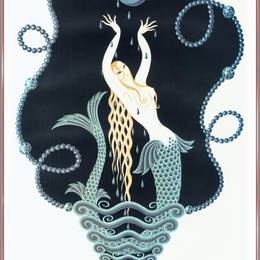 《蓝宝石》埃尔特(Erte)高清作品欣赏