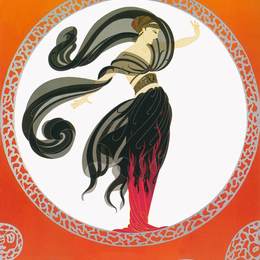 《爱的火焰》埃尔特(Erte)高清作品欣赏