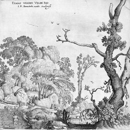 《景观》艾萨亚斯·凡·德·维尔德(Esaias van de Velde)高清作品欣赏