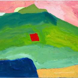 《未命名的第17号》伊黛·阿德南(Etel Adnan)高清作品欣赏